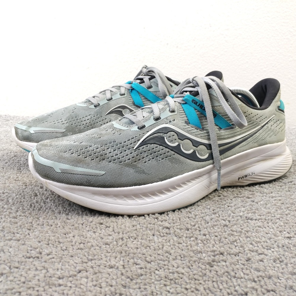 Saucony Guide 16 Mens Size 10.5 Running Shoes Gray Low Top Sneakers S20810-22